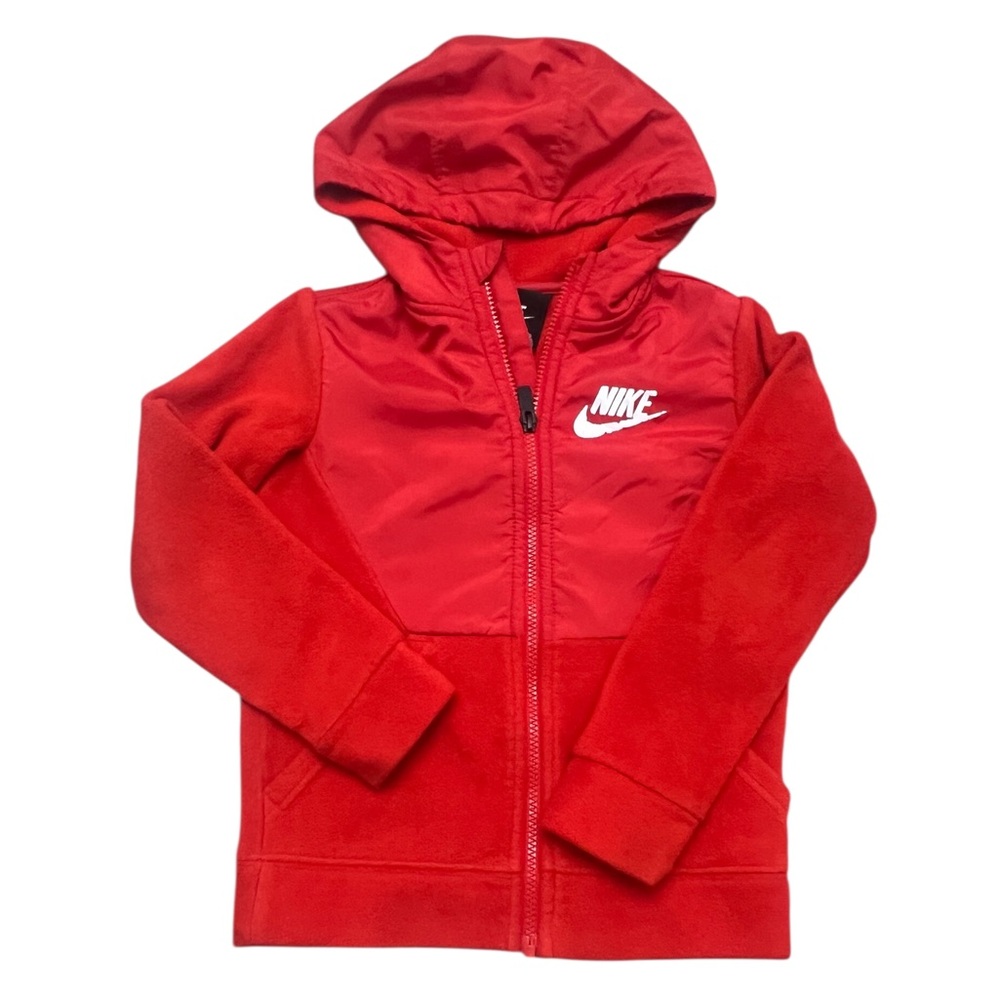 🩷 3/$20 Nike Kids Red Hoodie Size 6 Medium